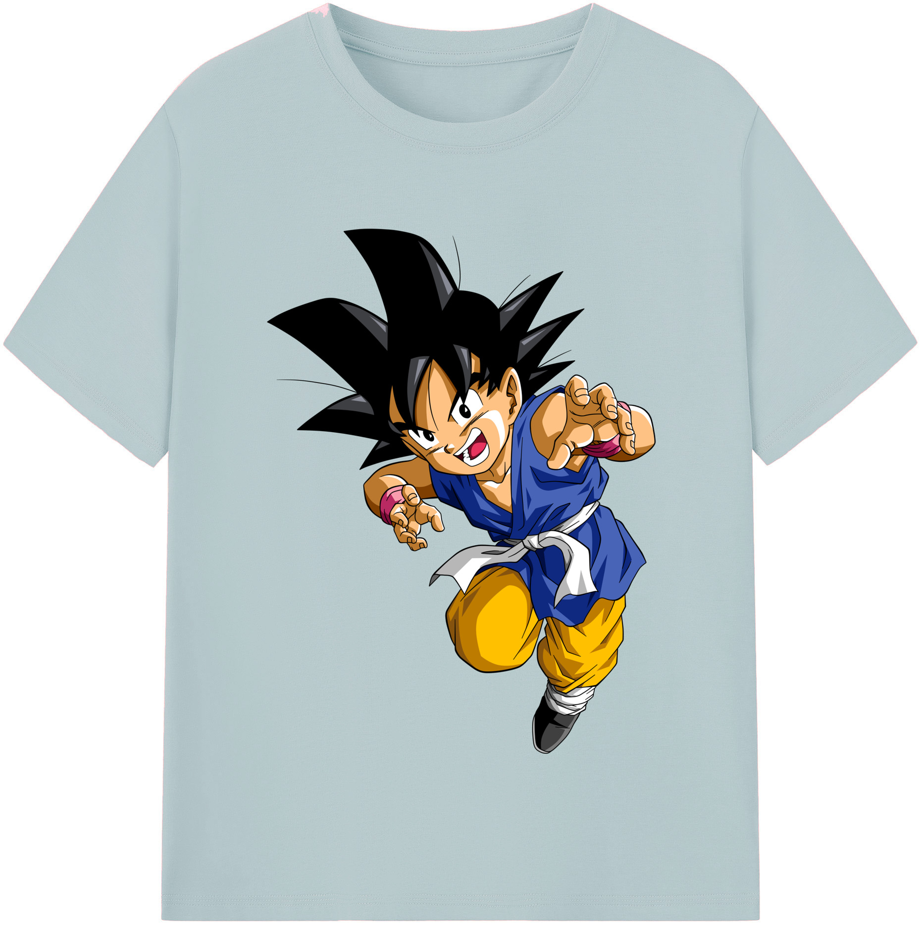 （画像用） ドラゴンボール 孫悟空（そん ごくう）Son Goku カカロット DRAGON BALL Kakarotto 綿100％半袖Tシャツ（フロントプリント）